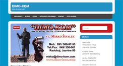 Desktop Screenshot of dimo-kom.com